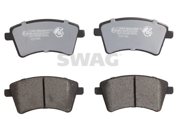 Kit pastiglie freno, Freno a disco - 60 11 6184 SWAG